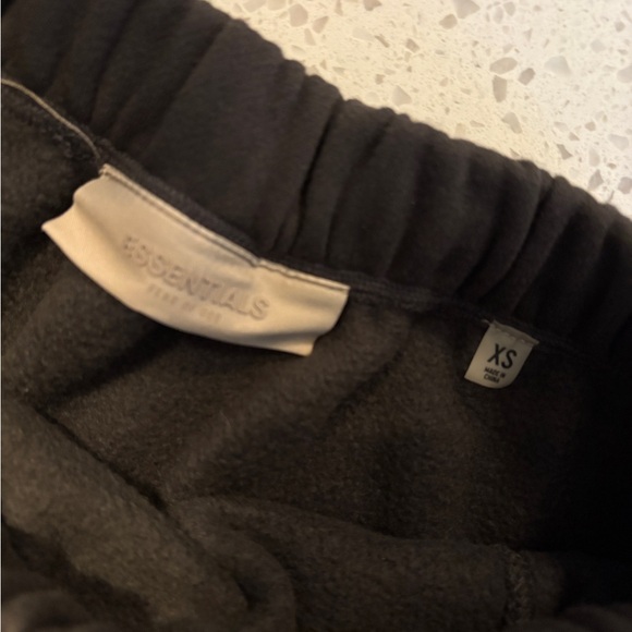 Essentials Charcoal Gray Fleece Skirt - Picture 3 of 3